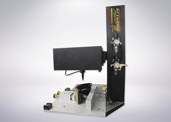 Styliner with pneumatic part fixture