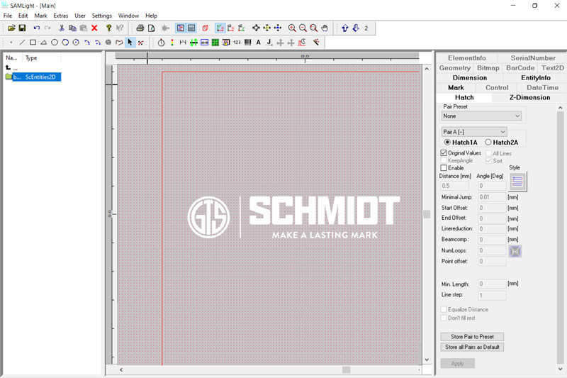 laser software
