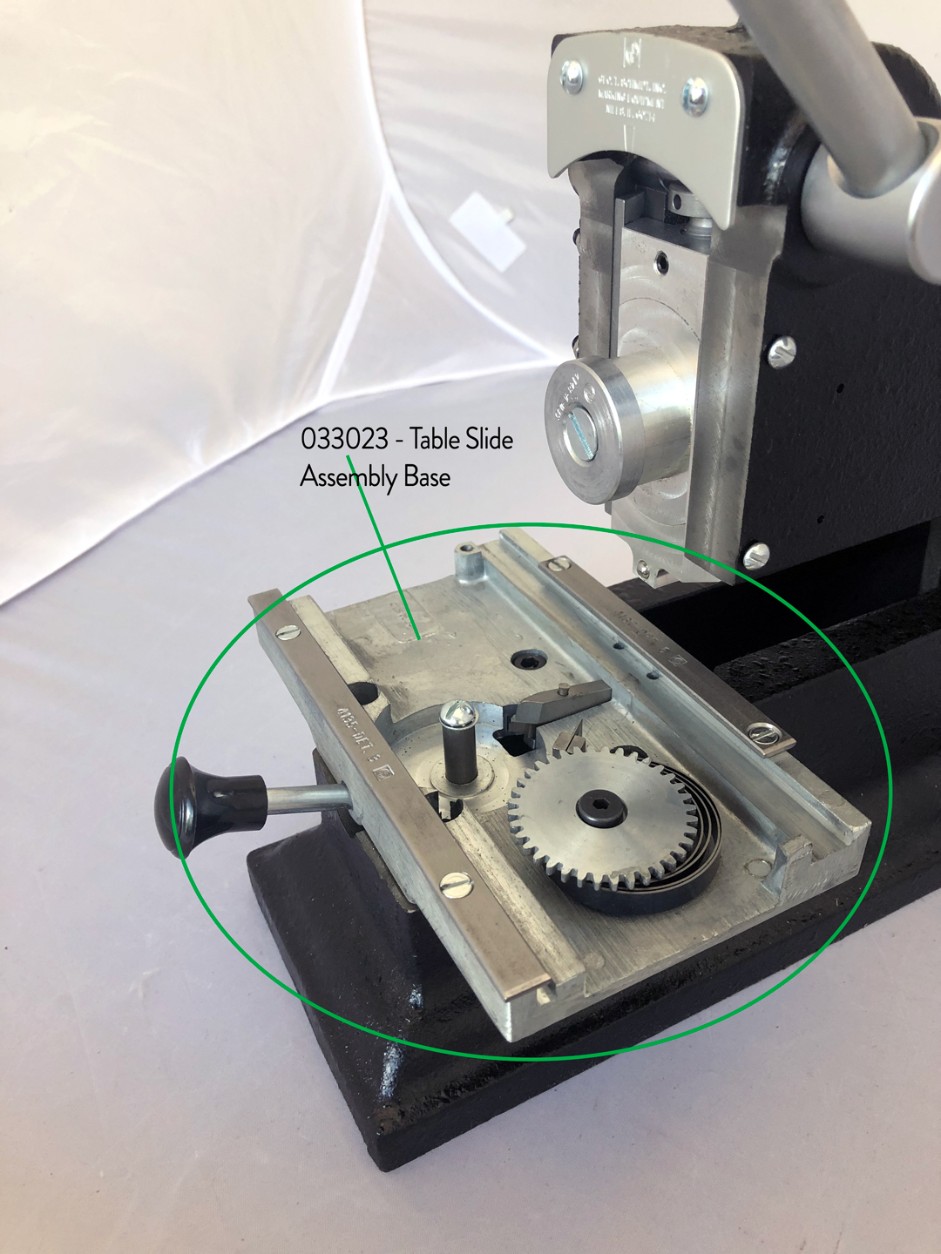 Table Slide Assembly
